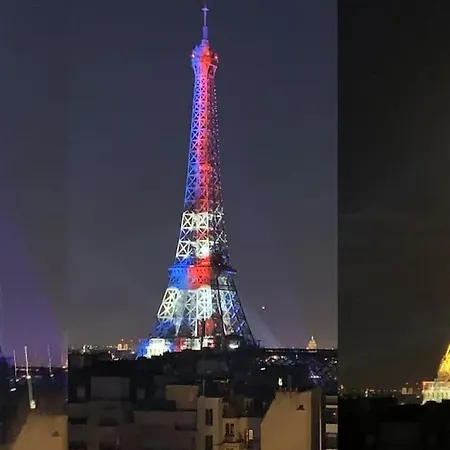 Apartment Eiffel Tower View - Balcony - Trocadero